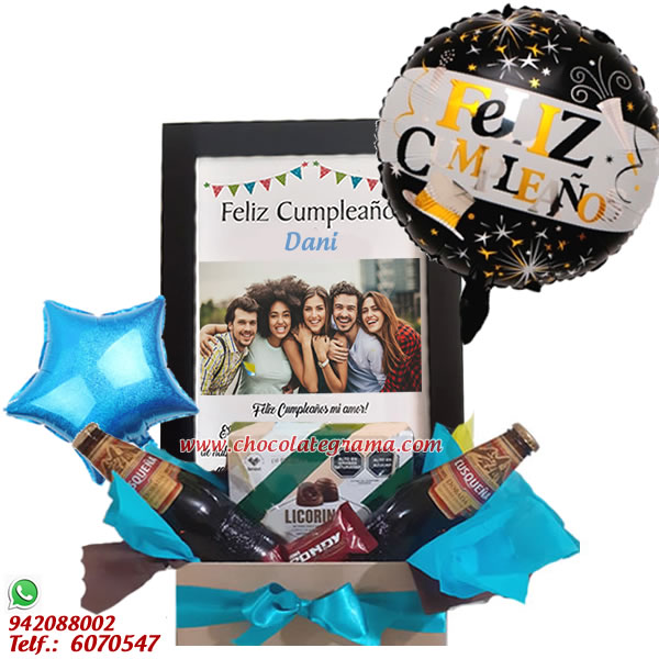 Regalo Cumpleaños con Cuadro, Regalos para Enamorados, Regalos Peru, Delivery de Regalos Lima, Chocolategrama, Tazas Personalizadas Peru
