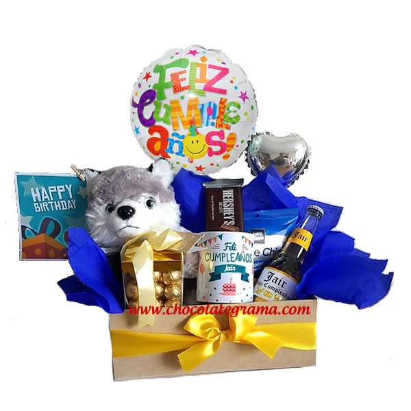 Caja sorpresa feliz cumpleaños  Regalos de cumpleaños para novio